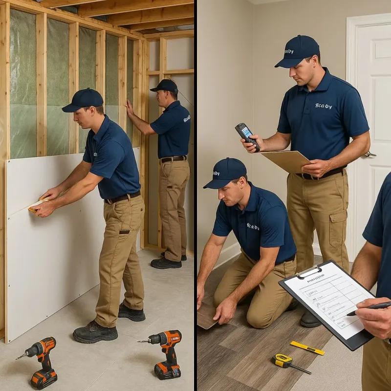 Repairs and Reconstruction process in Ozark, AL